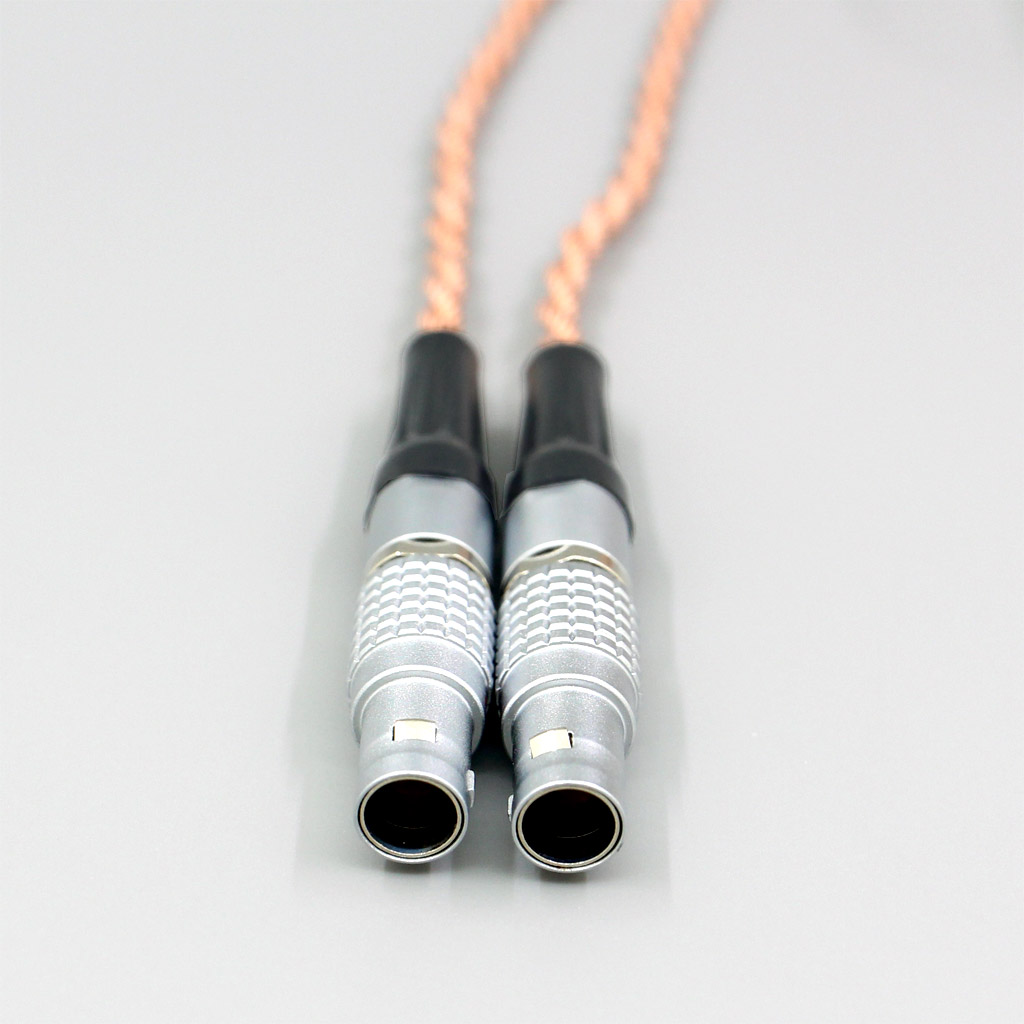 Graphene 7N OCC Shielding Coaxial Mixed Earphone Cable For Focal Utopia Fidelity Circumaural Headphone 4 core 1.8mm
