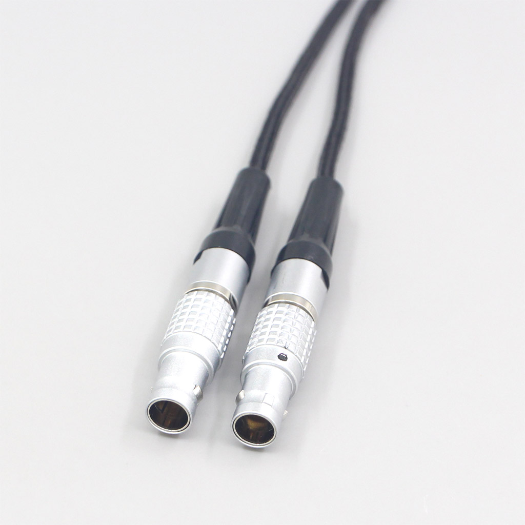 6.5mm XLR Super Soft Headphone Nylon OFC Cable For Focal Utopia Fidelity Circumaural Headphone Earphone headset