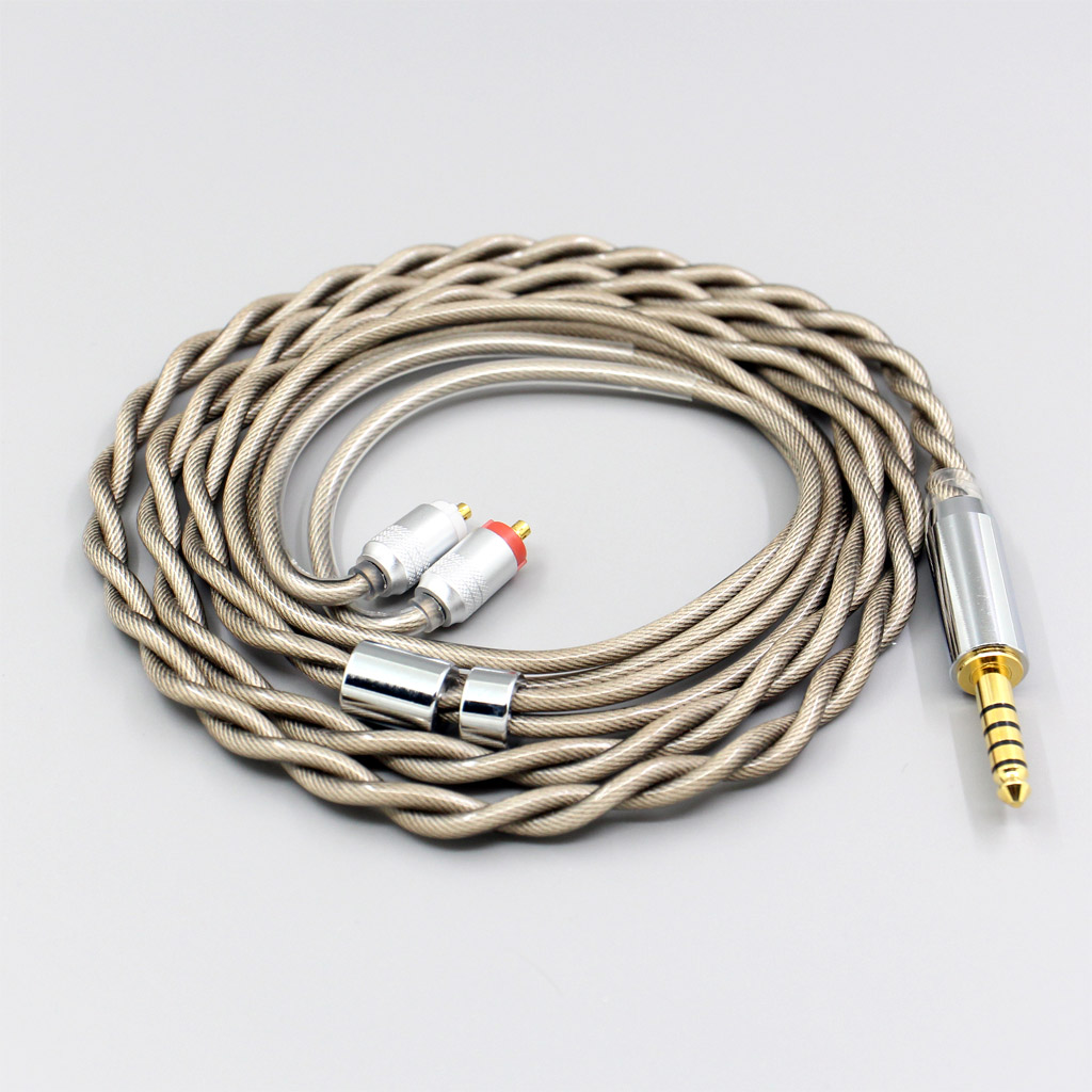 Type6 756 core 7n Litz OCC Silver Plated Earphone Cable For Sony XBA-H2 XBA-H3 XBA-Z5 xba-A3 xba-A2 2 core 2.8mm