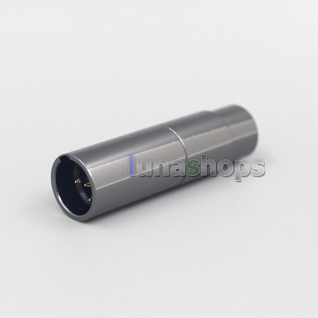 1pcs mini XLR 4Pin Male DIY Headphone Pin For Audeze LCD-3 LCD-2 LCD-X LCD-XC LCD-4z LCD-MX4 LCD-GX