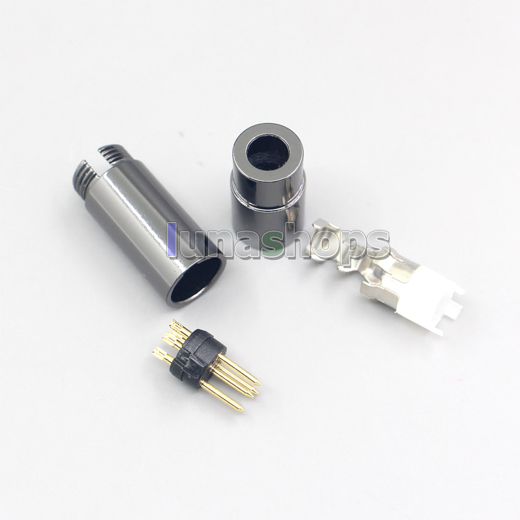1pcs mini XLR 4Pin Male DIY Headphone Pin For Audeze LCD-3 LCD-2 LCD-X LCD-XC LCD-4z LCD-MX4 LCD-GX