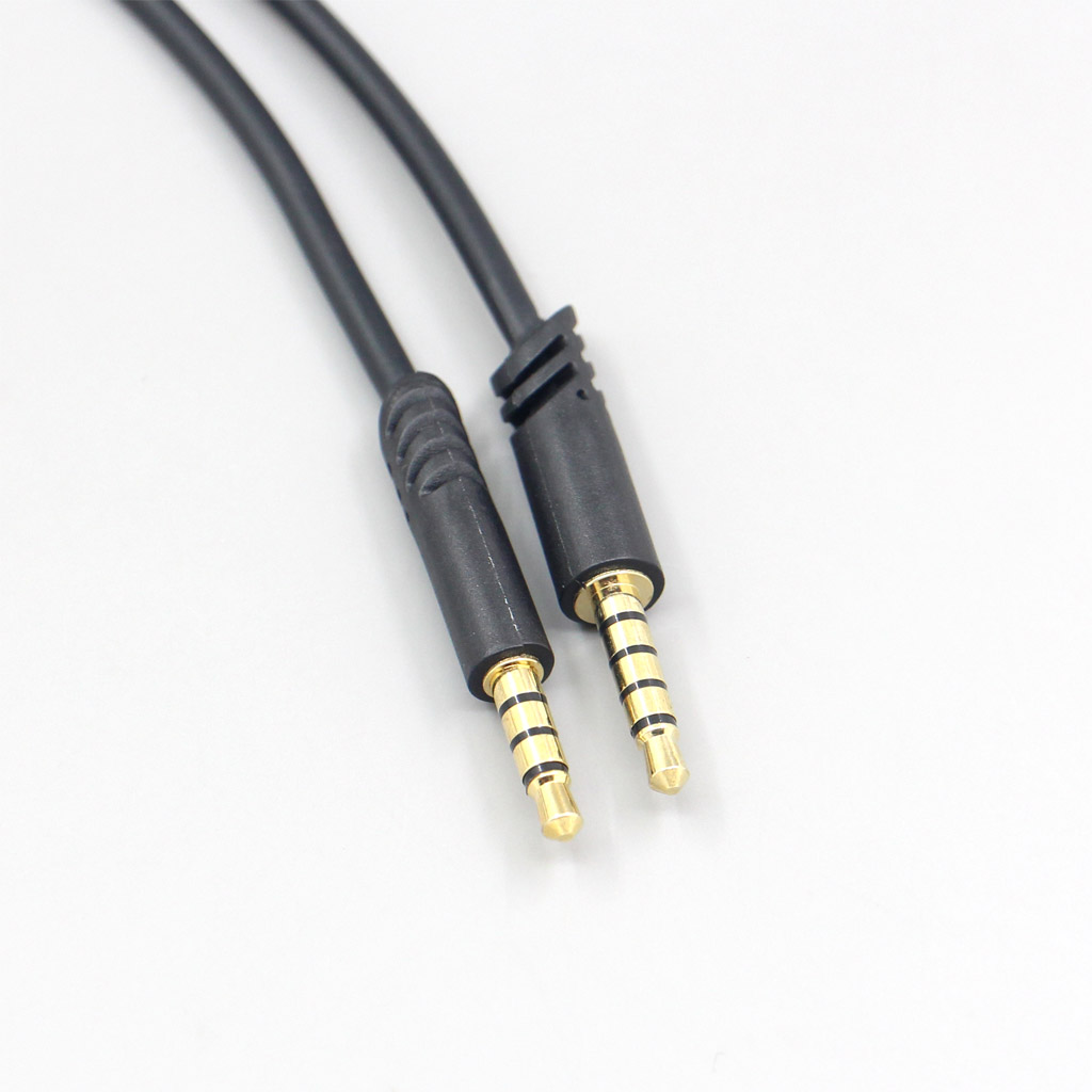 200pcs New Audio Earphone Cable with Volume Control for Logitech A10 A40 G233 Gaming Headset headphone 