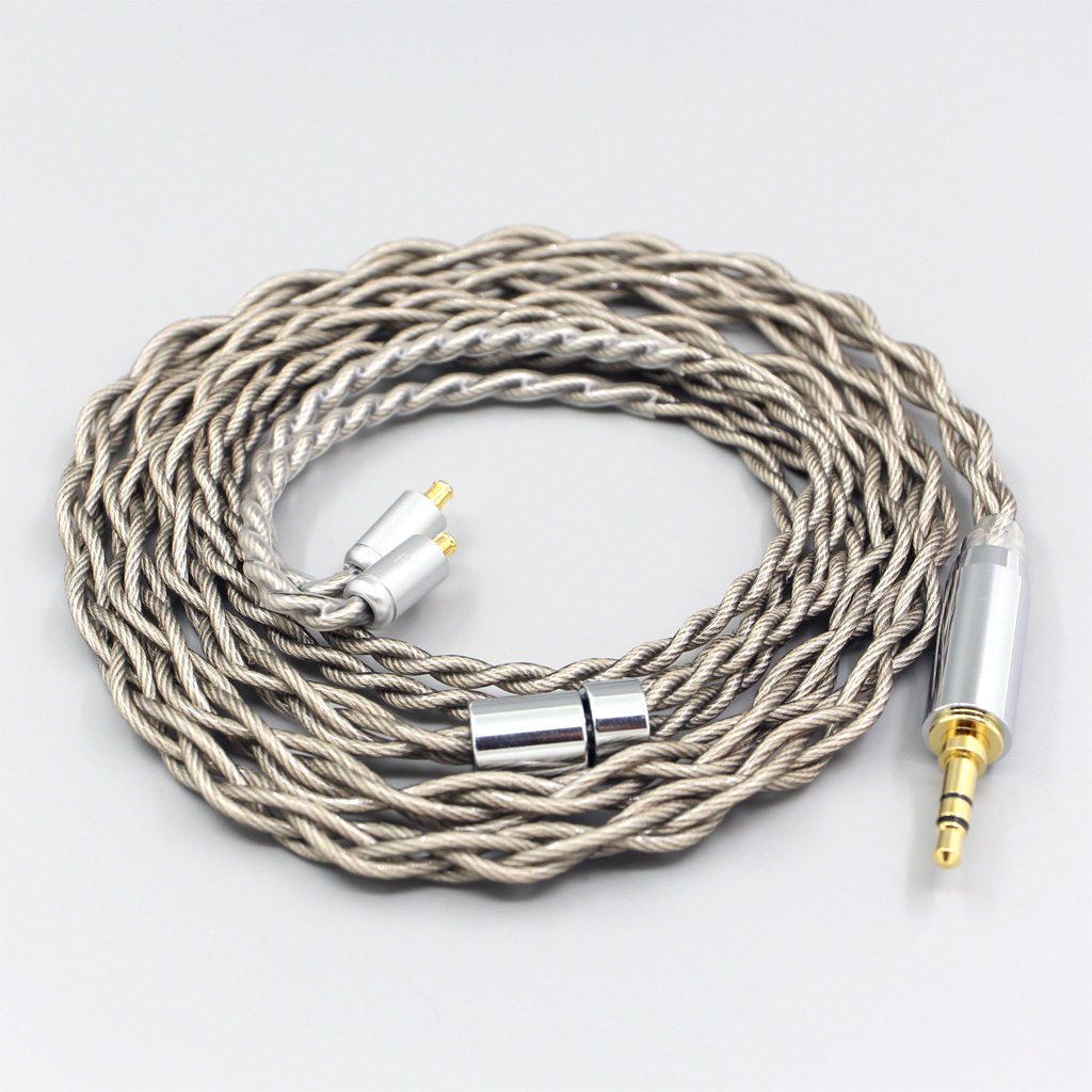 99% Pure Silver + Graphene Silver Plated Litz Shield Earphone Cable For ATH-CKR100 CKR90 CKS1100 CKR100IS CKS1100IS