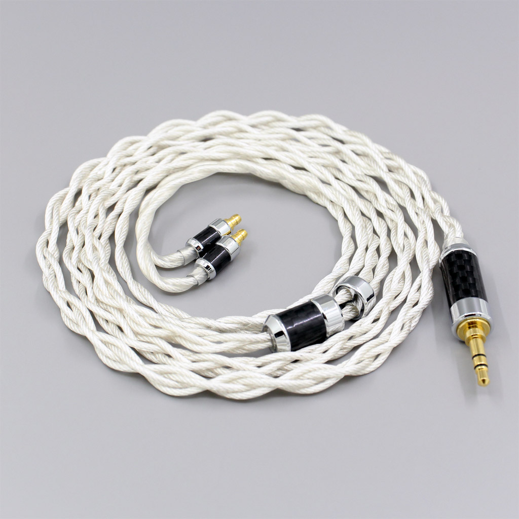 Graphene 7N OCC Silver Plated Shielding Coaxial Earphone Cable For Sennheiser IE100 IE400 IE500 Pro 4 core