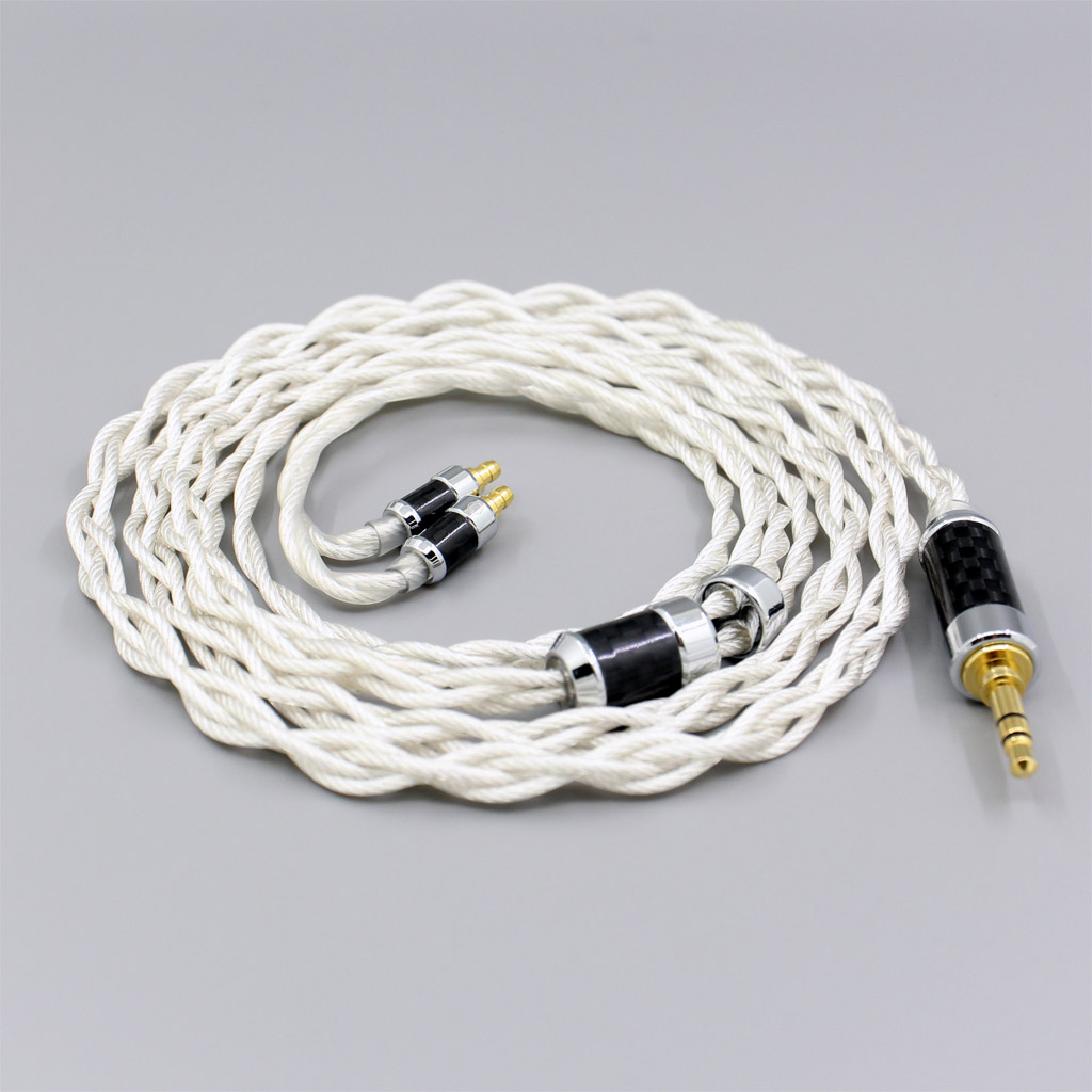 Graphene 7N OCC Silver Plated Shielding Coaxial Earphone Cable For Sennheiser IE100 IE400 IE500 Pro 4 core