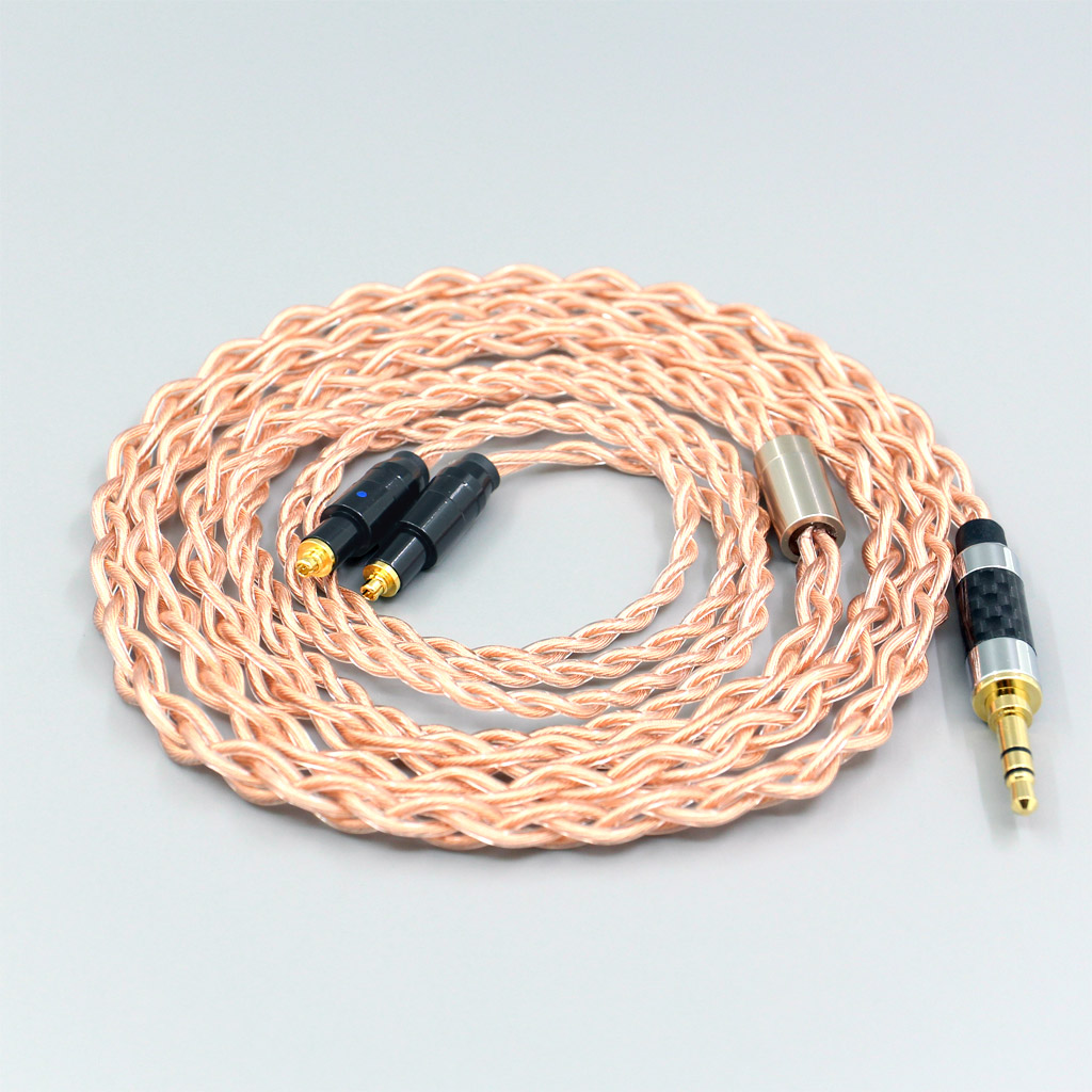 4 Core 1.7mm Litz HiFi-OFC Earphone Braided Cable For Shure SRH1540 SRH1840 SRH1440 Earphone headset