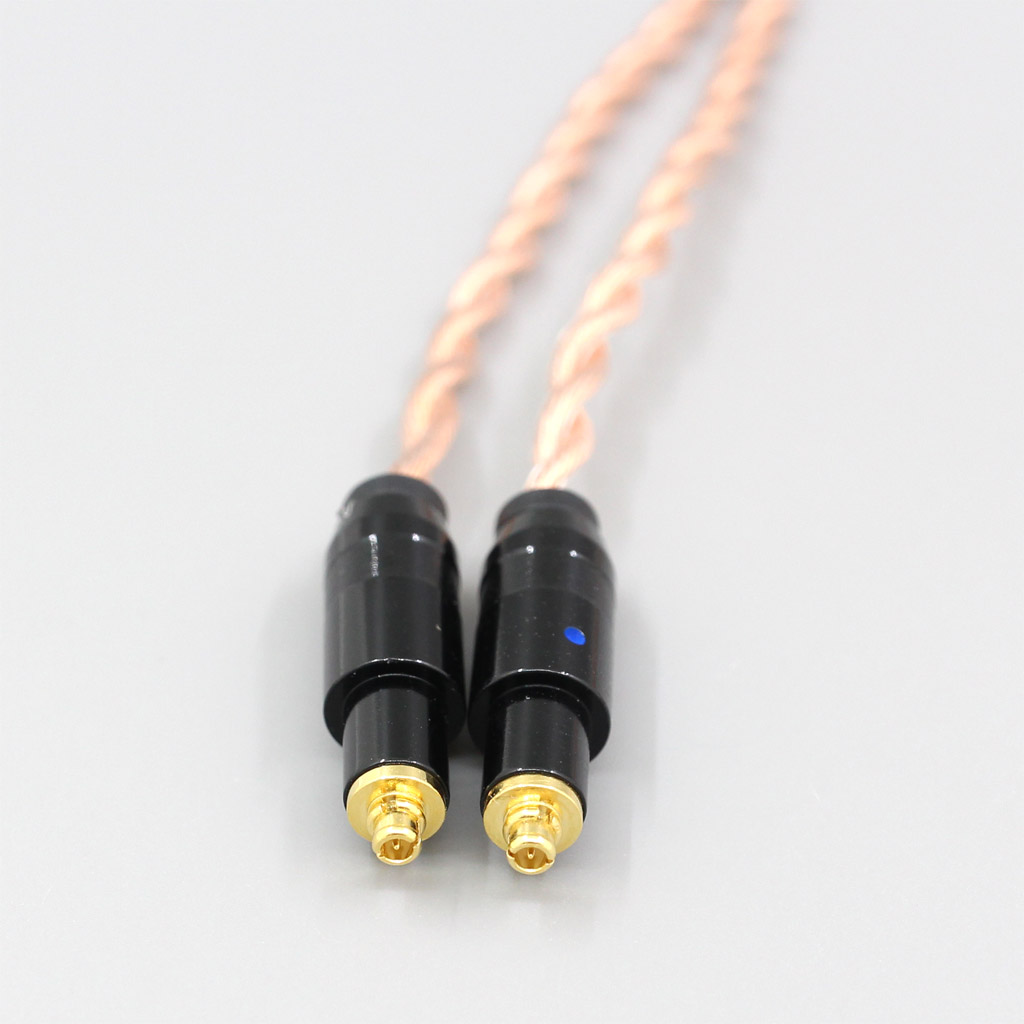 4 Core 1.7mm Litz HiFi-OFC Earphone Braided Cable For Shure SRH1540 SRH1840 SRH1440 Earphone headset