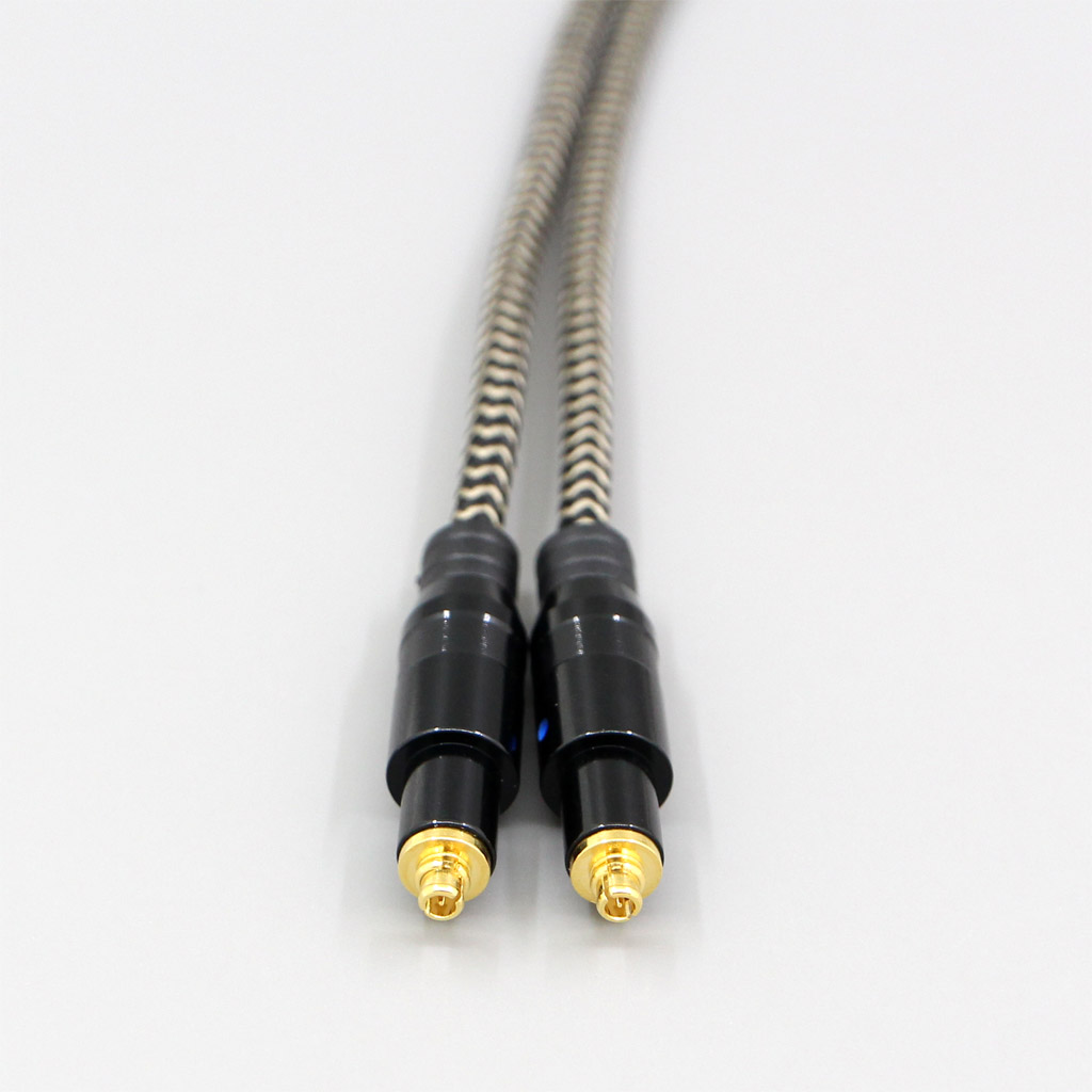 2 Core 2.8mm Litz OFC Earphone Shield Braided Sleeve Cable For Shure SRH1540 SRH1840 SRH1440 Earphone headset