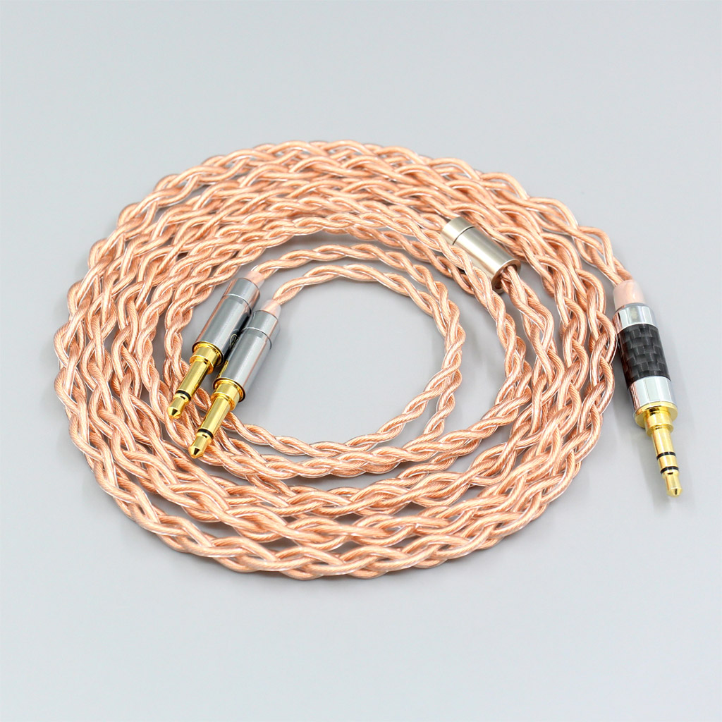 4 Core 1.7mm Litz HiFi-OFC Earphone Braided Cable For Hifiman Sundara Ananda HE1000se HE6se he400se Aya He-35x XS