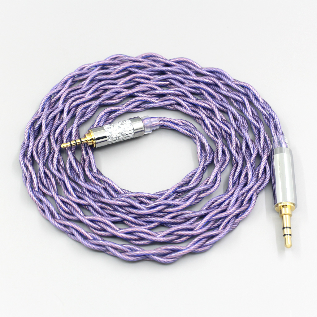 Type2 1.8mm 140 cores litz 7N OCC Headphone Cable For beyerdynamic DT 240 Pro DT240Pro Shure AONIC 50 2.5mm pin