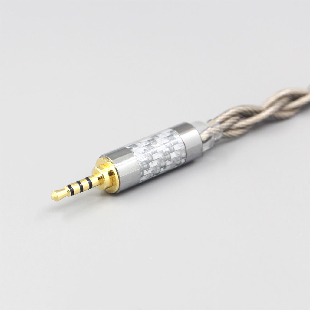 99% Pure Silver + Graphene Silver Plated Shield Earphone Cable For beyerdynamic DT 240 Pro DT240Pro Shure AONIC 50 2.5mm pin