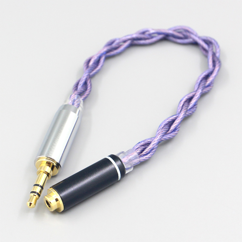 Type2 1.8mm 140 cores litz 7N OCC Headphone Cable For 3.5mm xlr 6.5 2.5mm male 4.4mm Male to 2.5mm female Ifi Zen DAC