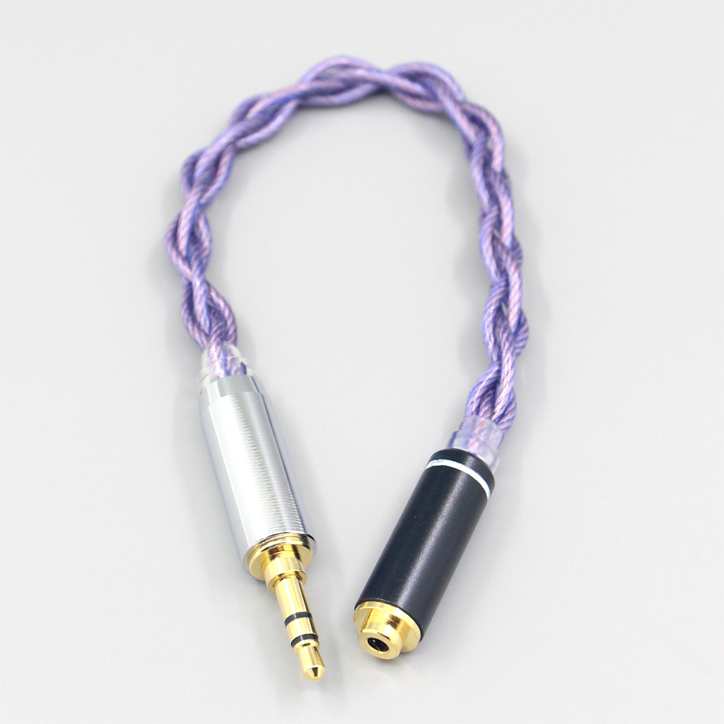 Type2 1.8mm 140 cores litz 7N OCC Headphone Cable For 3.5mm xlr 6.5 2.5mm male 4.4mm Male to 2.5mm female Ifi Zen DAC
