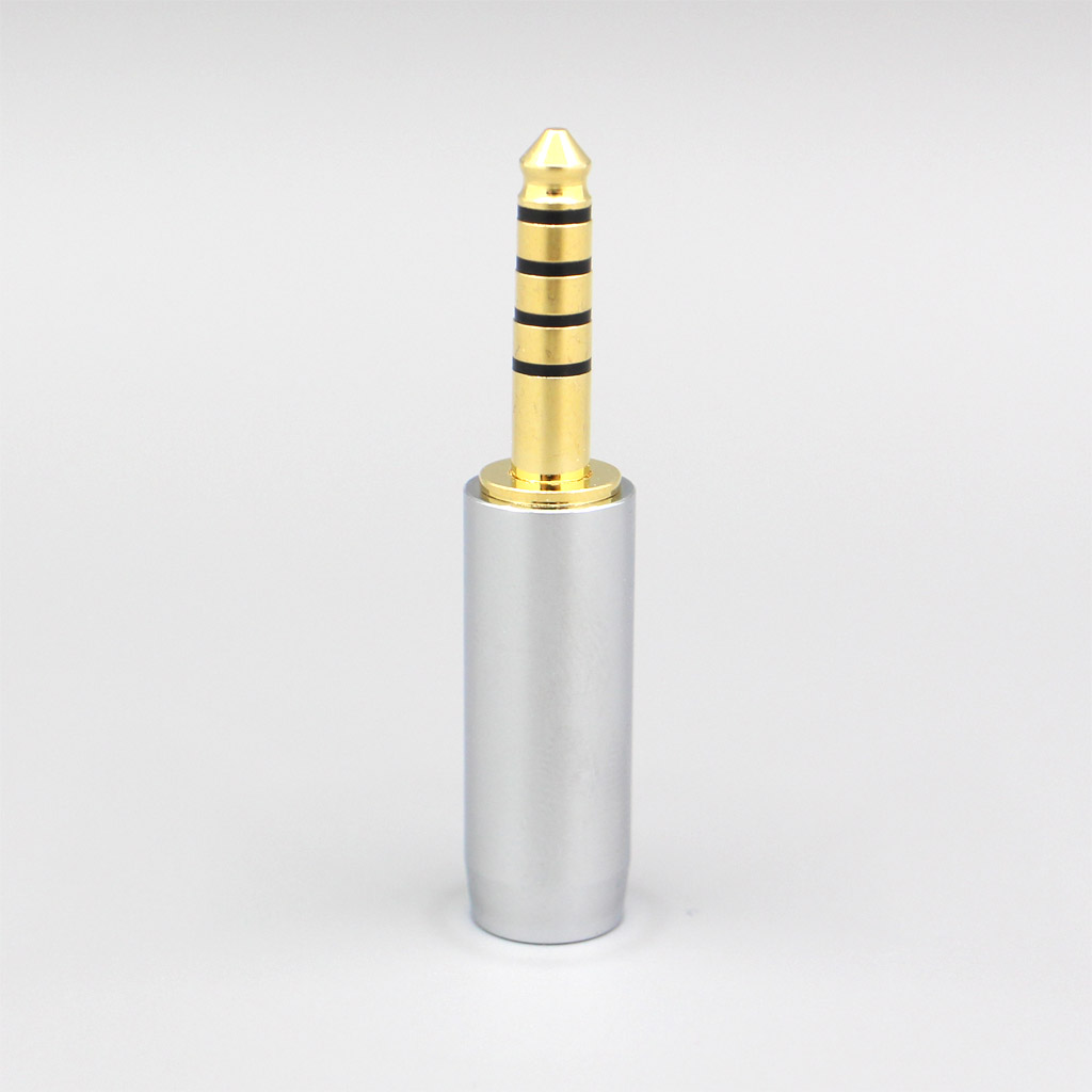 High Quality Superbright Surface 4.4mm Balanced Male DIY Custom Adapter Plug 6mm Tailed Hole