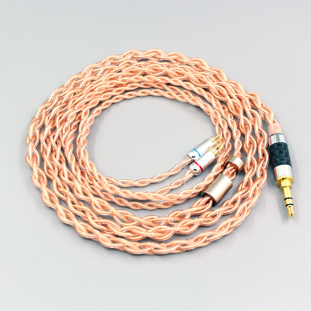 4 Core 1.7mm Litz HiFi-OFC Earphone Braided Cable For 0.78mm BA Westone W4r UM3X UM3RC JH13 High Step