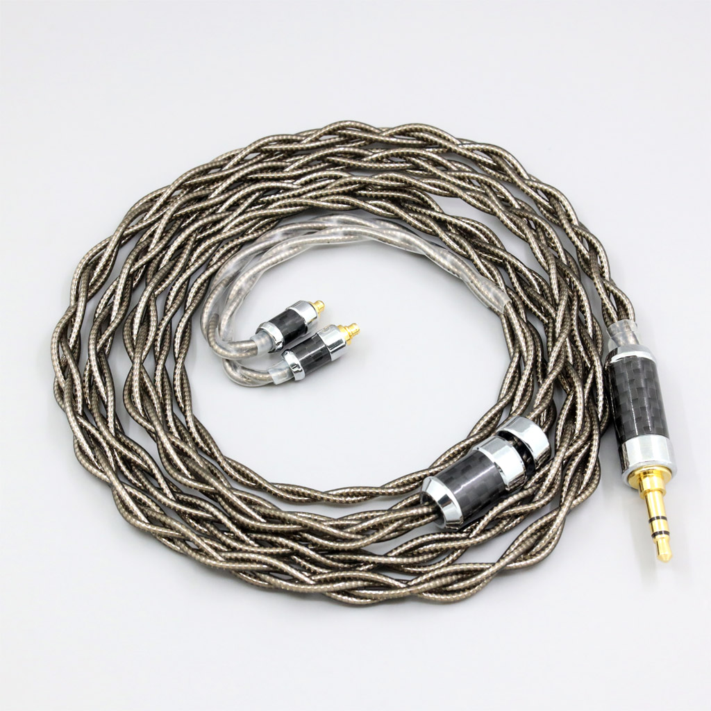 99% Pure Silver Palladium + Graphene Gold Earphone Shielding Cable For AKG N5005 N30 N40 MMCX Sennheiser IE300 IE900