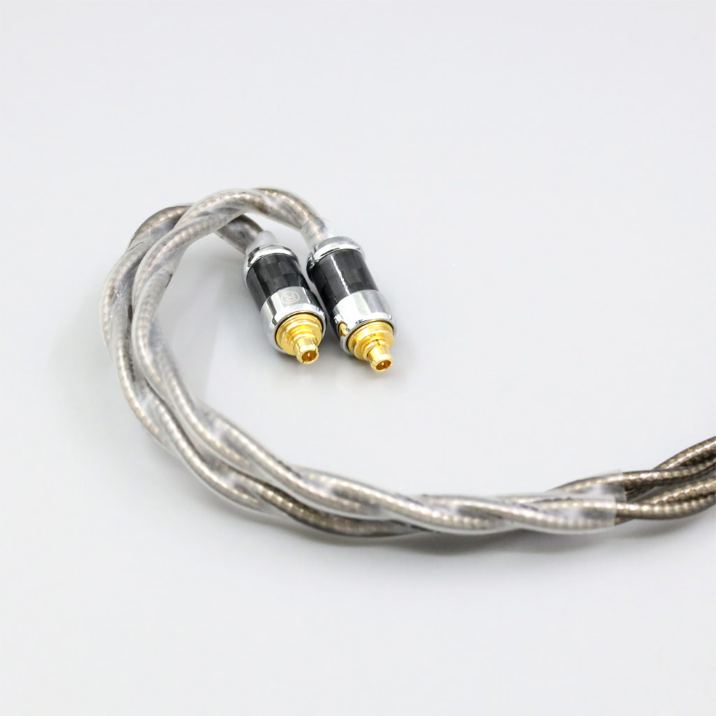99% Pure Silver Palladium + Graphene Gold Earphone Shielding Cable For AKG N5005 N30 N40 MMCX Sennheiser IE300 IE900