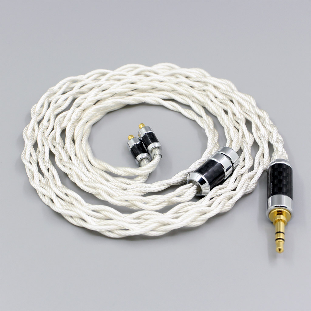 Graphene 7N OCC Silver Plated Shielding Coaxial Earphone Cable For Acoustune HS 1695Ti 1655CU 1695Ti 1670SS 4 core