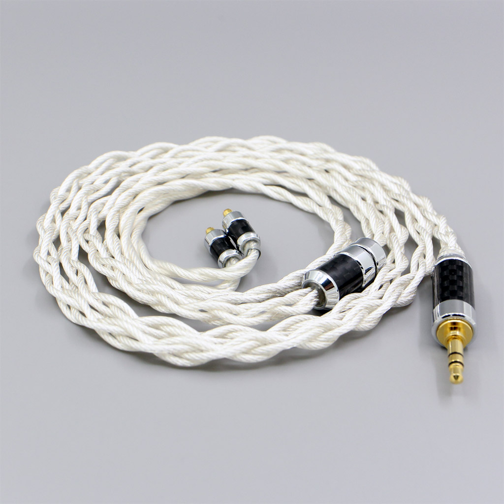 Graphene 7N OCC Silver Plated Shielding Coaxial Earphone Cable For Acoustune HS 1695Ti 1655CU 1695Ti 1670SS 4 core