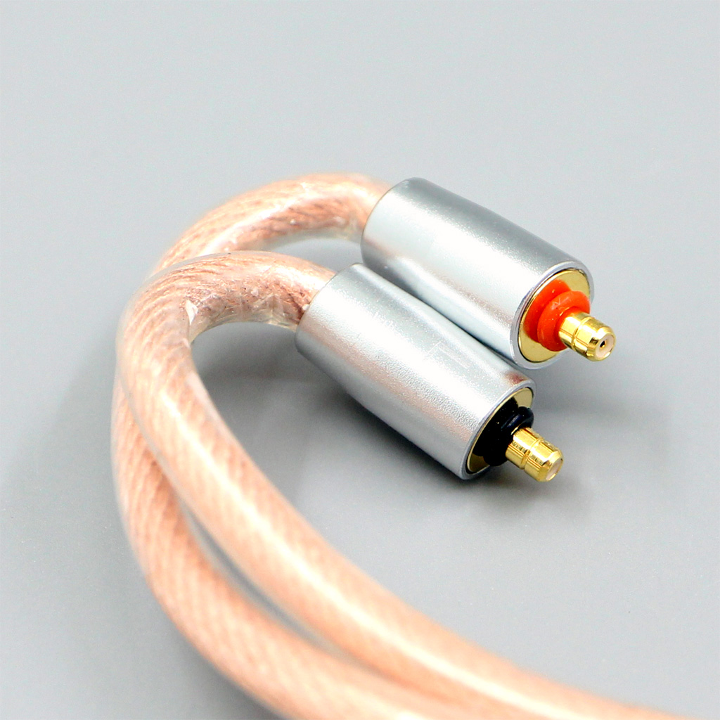 Type6 756 core Shielding 7n Litz OCC Earphone Cable For UE Live UE6 Pro Lighting SUPERBAX IPX 2 core 2.8mm