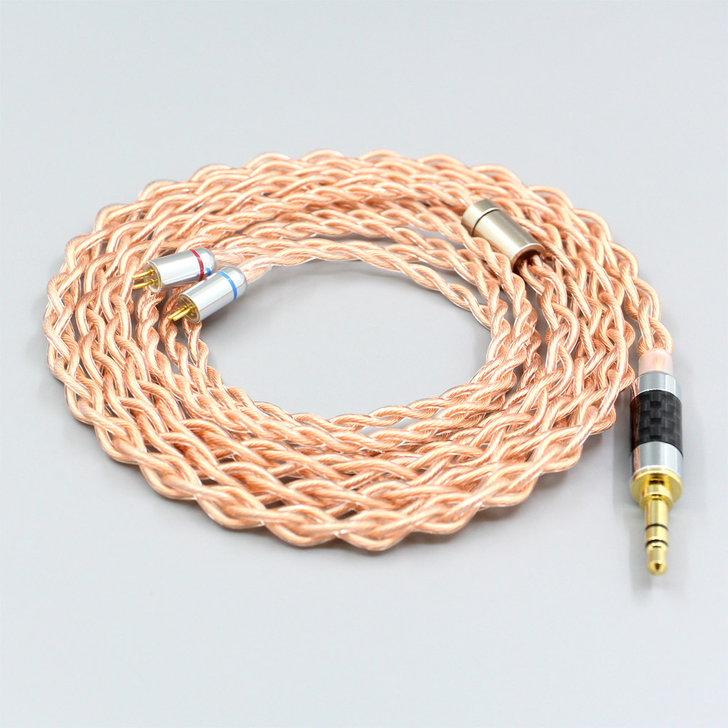 4 Core 1.7mm Litz HiFi-OFC Earphone Braided Cable For 0.78mm Flat Step JH Audio JH16 Pro JH11 Pro 5 6 7 BA