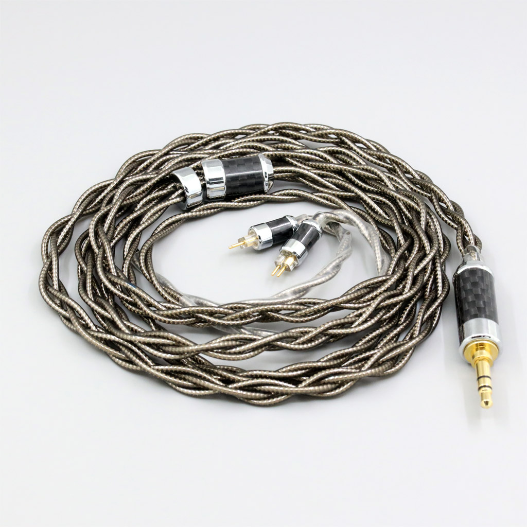 99% Pure Silver Palladium + Graphene Gold Earphone Cable For 0.78mm 2pin BA Westone W4r UM3X UM3RC JH13 High Step
