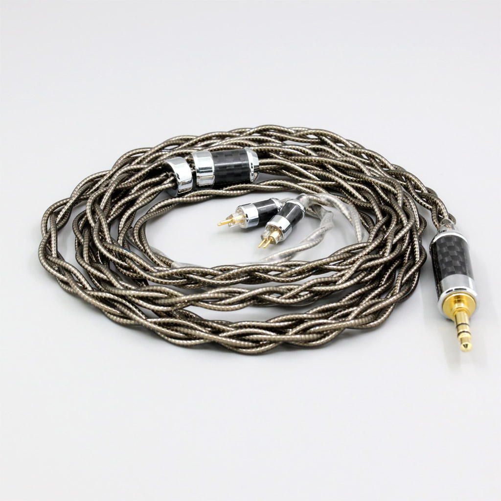 99% Pure Silver Palladium + Graphene Gold Earphone Cable For 0.78mm 2pin BA Westone W4r UM3X UM3RC JH13 High Step