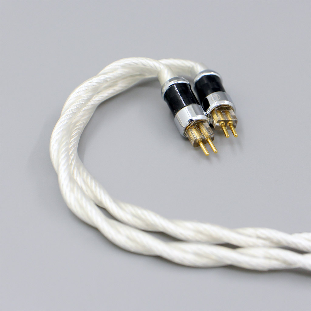 Graphene 7N OCC Silver Plated Shielding Coaxial Earphone Cable For 0.78mm 2 Pin Westone W4r UM3X UM3RC JH13 High Step 