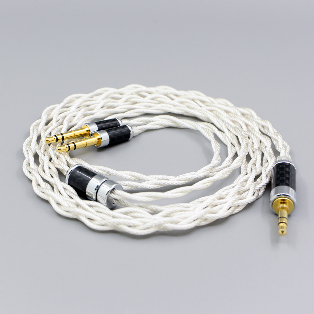 Graphene 7N OCC Silver Plated Type2 Earphone Cable For Final Audio D8000 AFDS D8000 pro Design Pandora Hope vi 