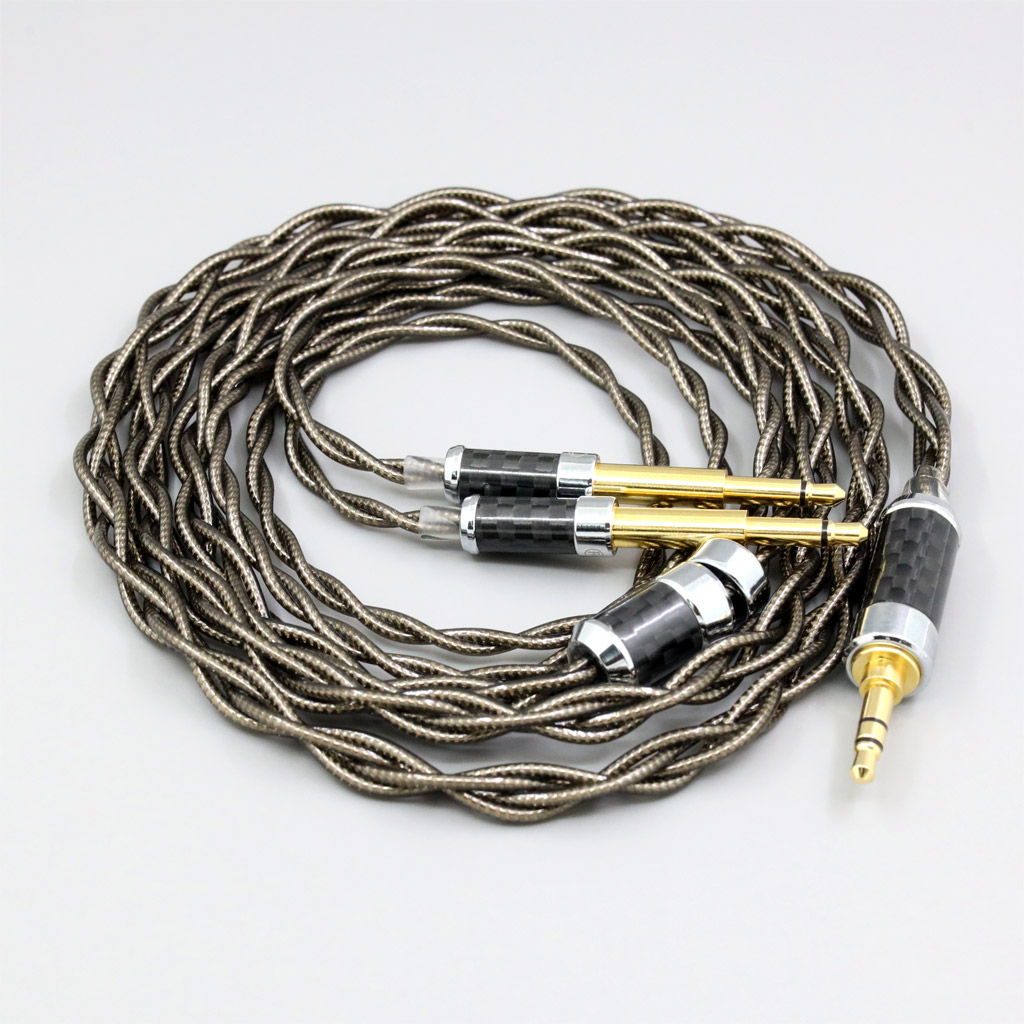 99% Pure Silver Palladium + Graphene Gold Earphone Cable For Meze 99 Classics NEO NOIR Headset Headphone