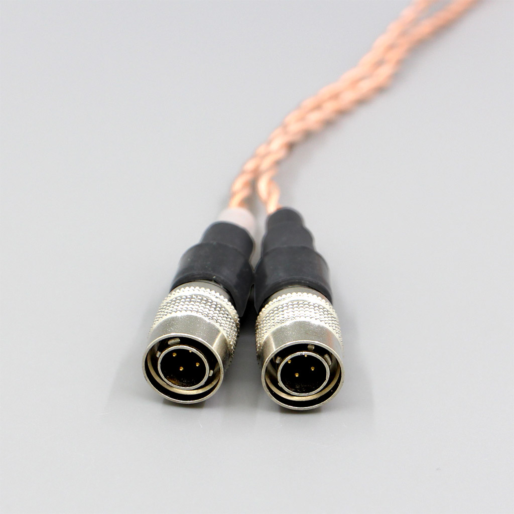 4 Core 1.7mm Litz HiFi-OFC Earphone Braided Cable For Mr Speakers Alpha Dog Ether C Flow Mad Dog AEON Headphone