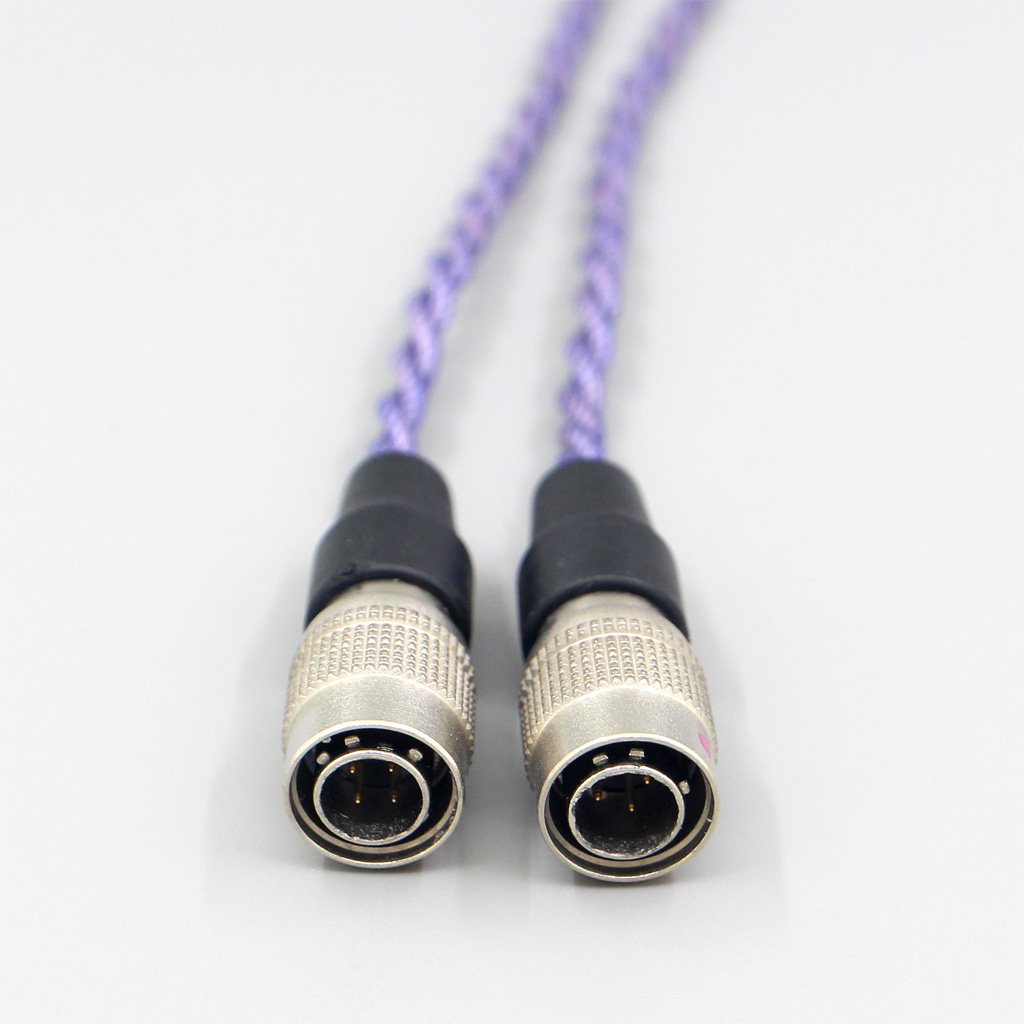 Type2 1.8mm 140 cores litz 7N OCC Headphone Earphone Cable For Mr Speakers Alpha Dog Ether C Flow Mad Dog AEON