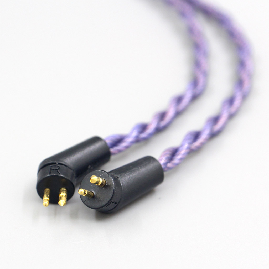 Type2 1.8mm 140 cores litz 7N OCC Headphone Earphone Cable For Etymotic ER4B ER4PT ER4S ER6I ER4 2pin 1.8mm