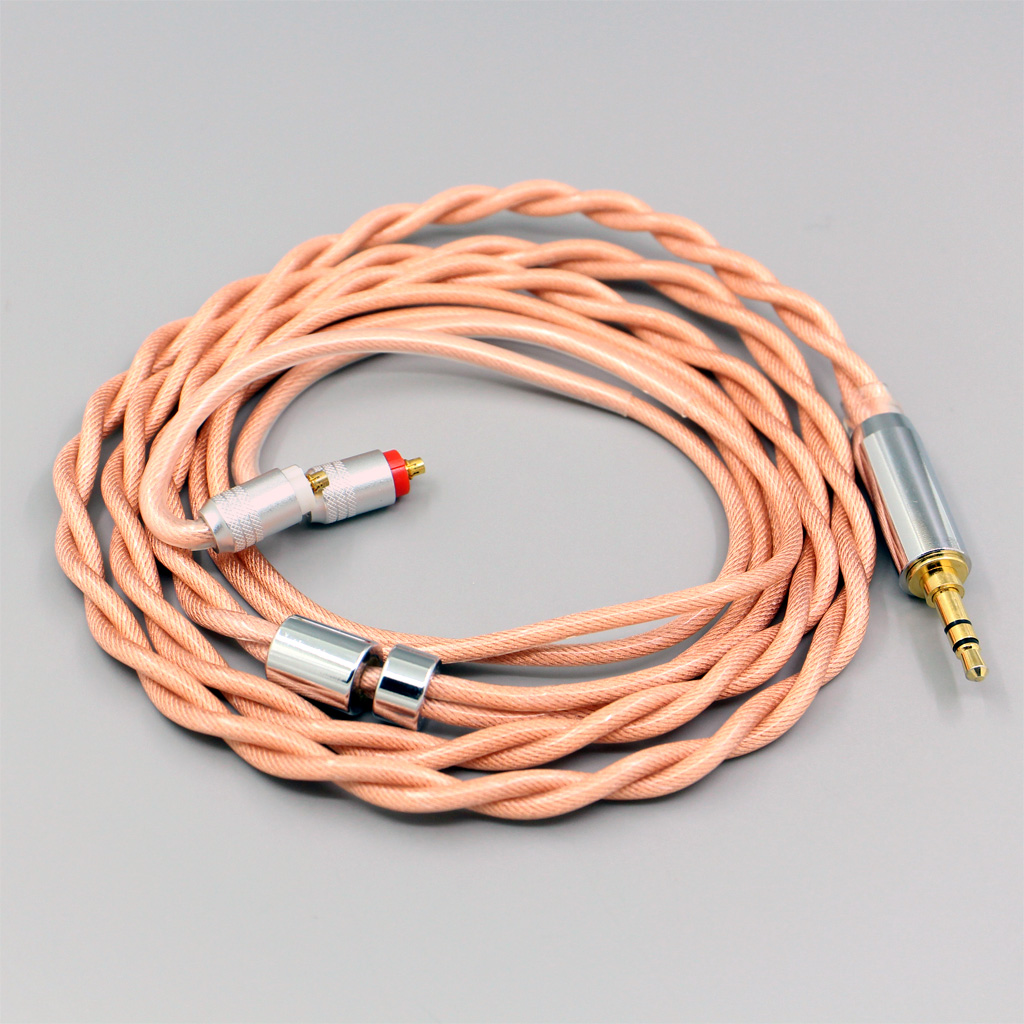 Type6 756 core Shielding 7n Litz OCC Earphone Cable For Sony XBA-H2 XBA-H3 XBA-Z5 xba-A3 xba-A2 2 core 2.8mm