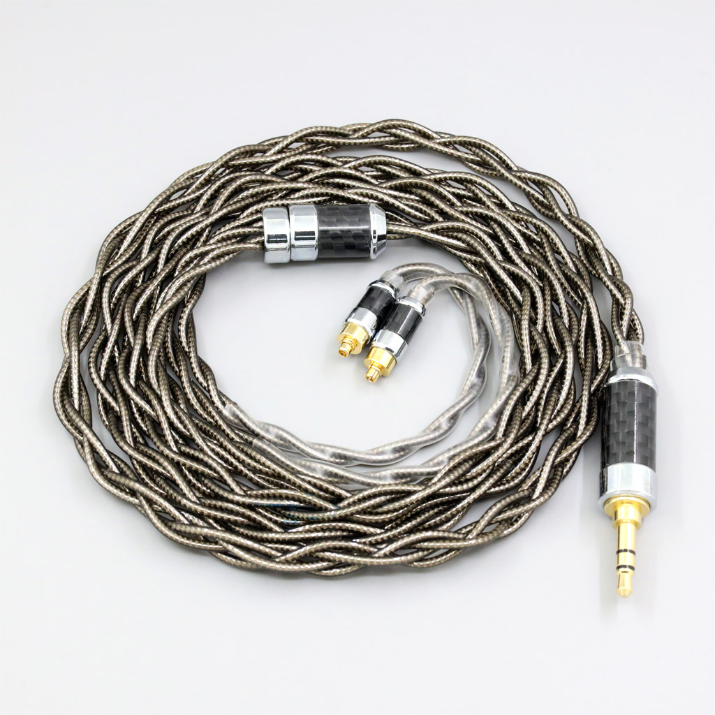 99% Pure Silver Palladium + Graphene Gold Earphone Shielding Cable For AKG N5005 N30 N40 MMCX Sennheiser IE300 IE900 