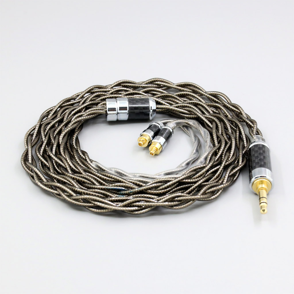 99% Pure Silver Palladium + Graphene Gold Earphone Shielding Cable For AKG N5005 N30 N40 MMCX Sennheiser IE300 IE900 