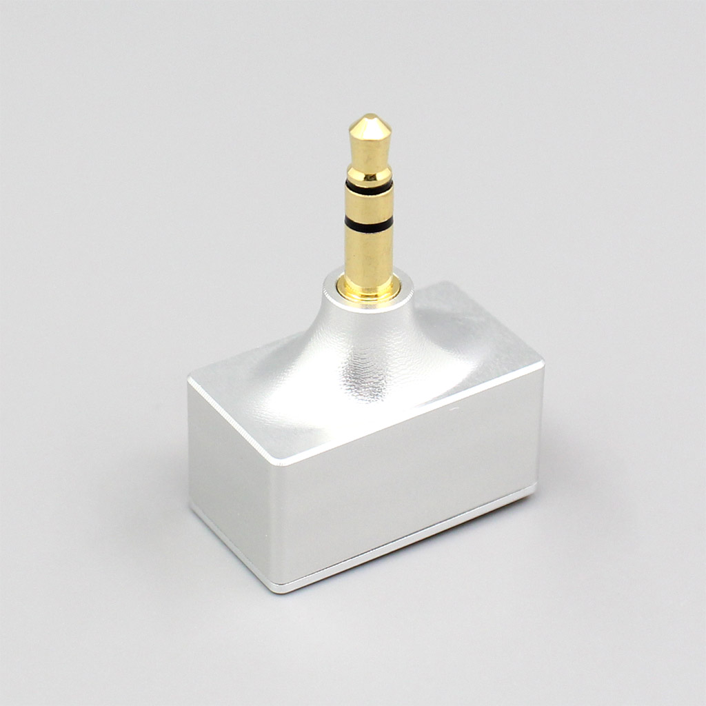 3.5mm 2.5mm 3.5mm BAL Balanced Male To 4.4mm Female L Shape Converter Adapter With Sound effect adjustment switching