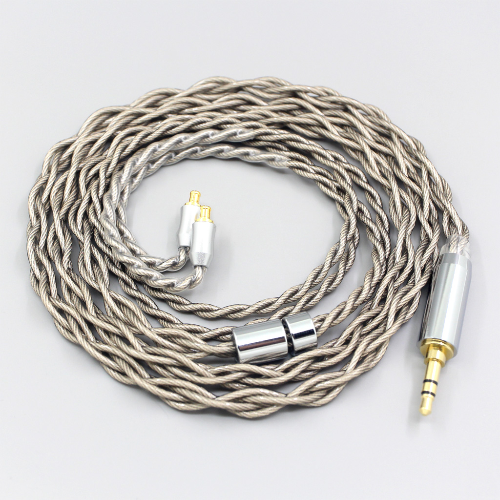 99% Pure Silver + Graphene Silver Plated Shield Earphone Cable For Audio Technica ath-ls400 ls300 ls200 ls70 ls50 e40 e50 e70 31
