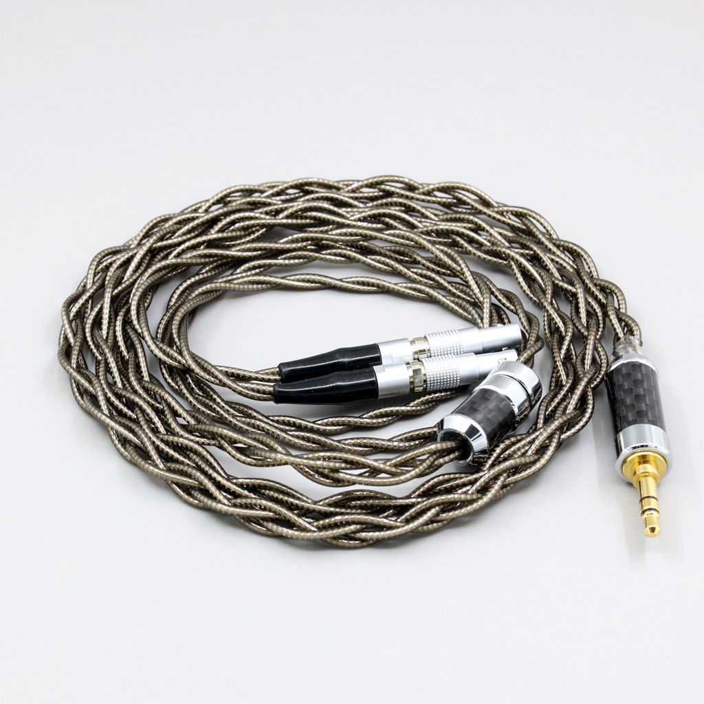 99% Pure Silver Palladium + Graphene Gold Earphone Shielding Cable For Ultrasone Veritas Jubilee 25E 15 Edition ED 8EX ED15