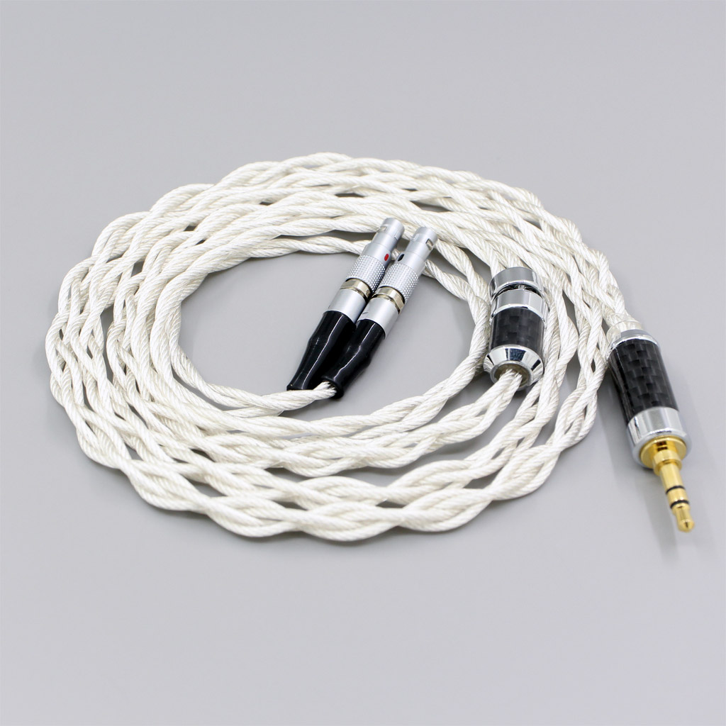 Graphene 7N OCC Silver Plated Type2 Earphone Cable For Ultrasone Veritas Jubilee 25E 15 Edition ED 8EX ED15