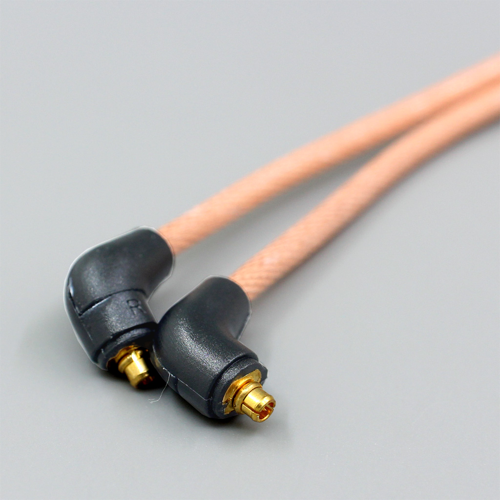 Type6 756 core Shielding 7n Litz OCC Earphone Cable For Etymotic ER4SR ER4XR ER3XR ER3SE ER2XR ER2SE 2 core 2.8mm