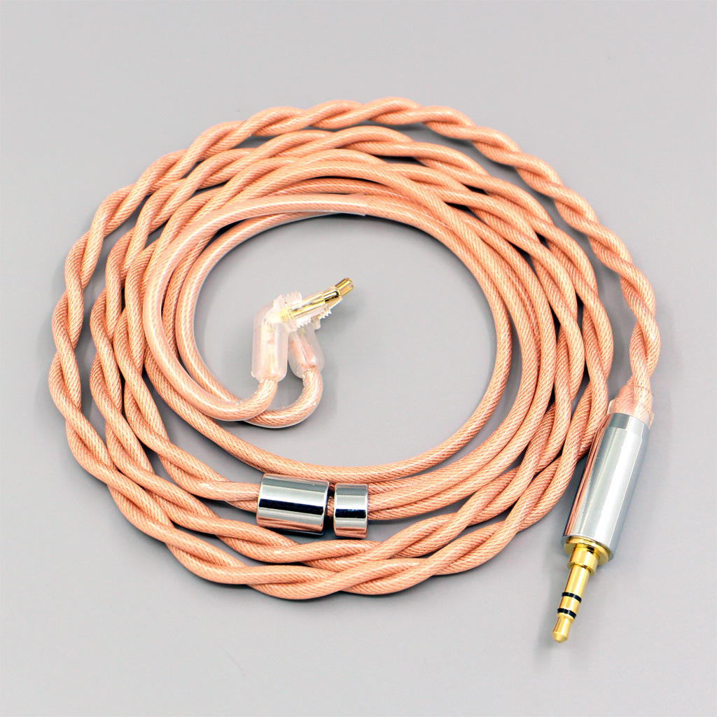 Type6 756 core Shielding 7n Litz OCC Earphone Cable For Sony MDR-EX1000 MDR-EX600 MDR-EX800 MDR-7550 2 core 2.8mm