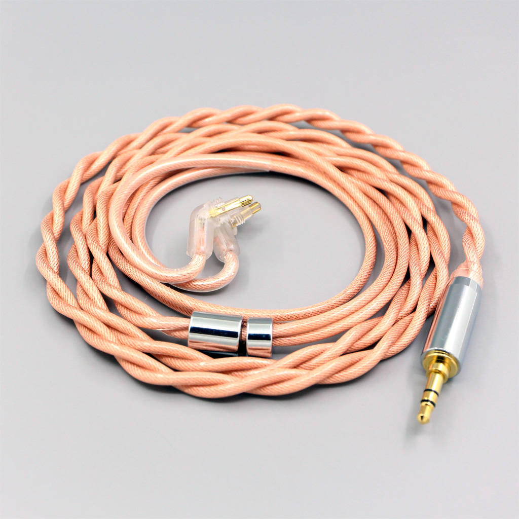 Type6 756 core Shielding 7n Litz OCC Earphone Cable For Sony MDR-EX1000 MDR-EX600 MDR-EX800 MDR-7550 2 core 2.8mm