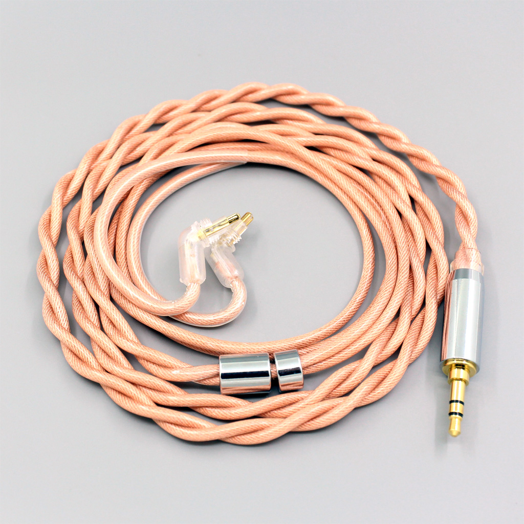 Type6 756 core Shielding 7n Litz OCC Earphone Cable For Sony MDR-EX1000 MDR-EX600 MDR-EX800 MDR-7550 2 core 2.8mm