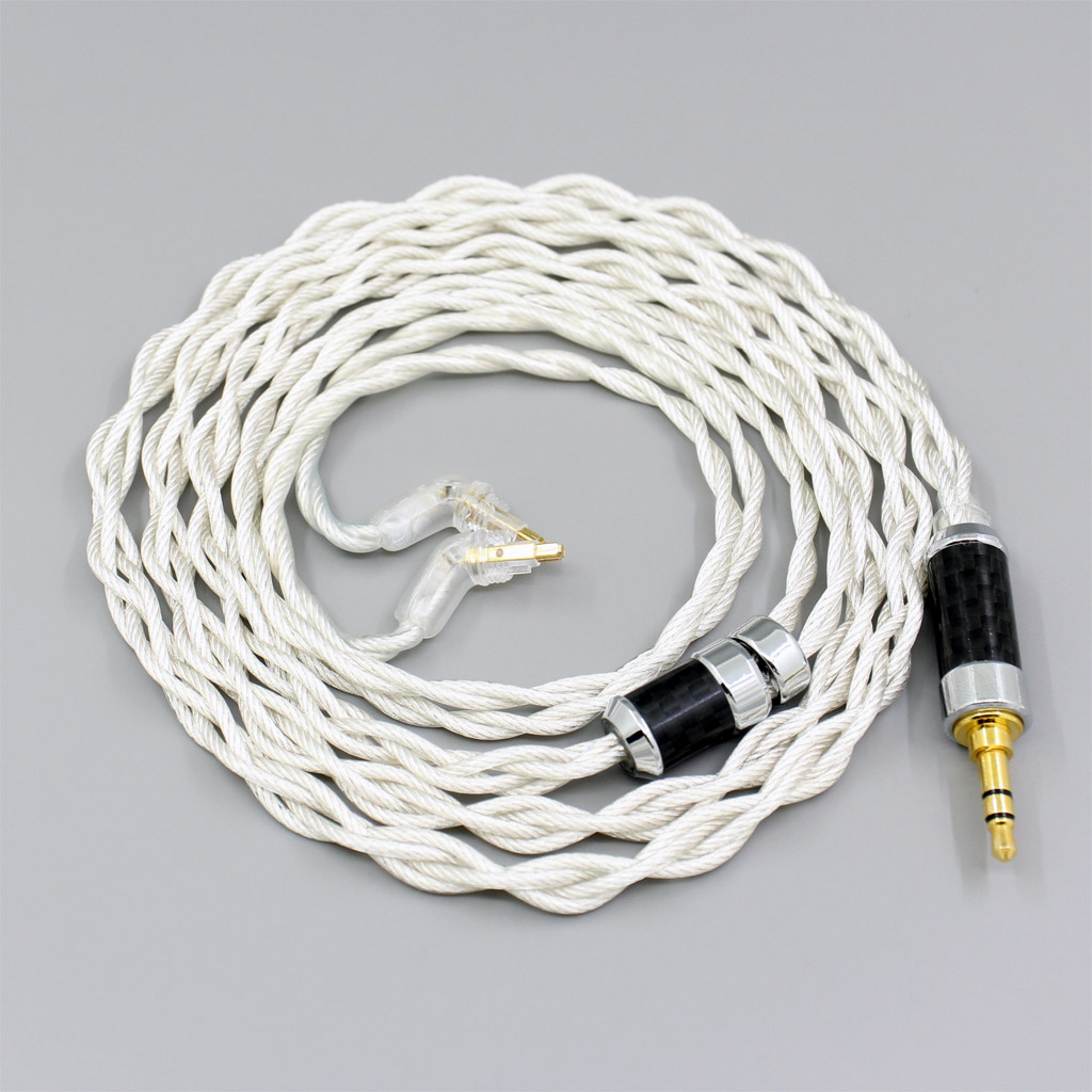 Graphene 7N OCC Silver Plated Coaxial Earphone Cable For Sony MDR-EX1000 MDR-EX600 MDR-EX800 MDR-7550