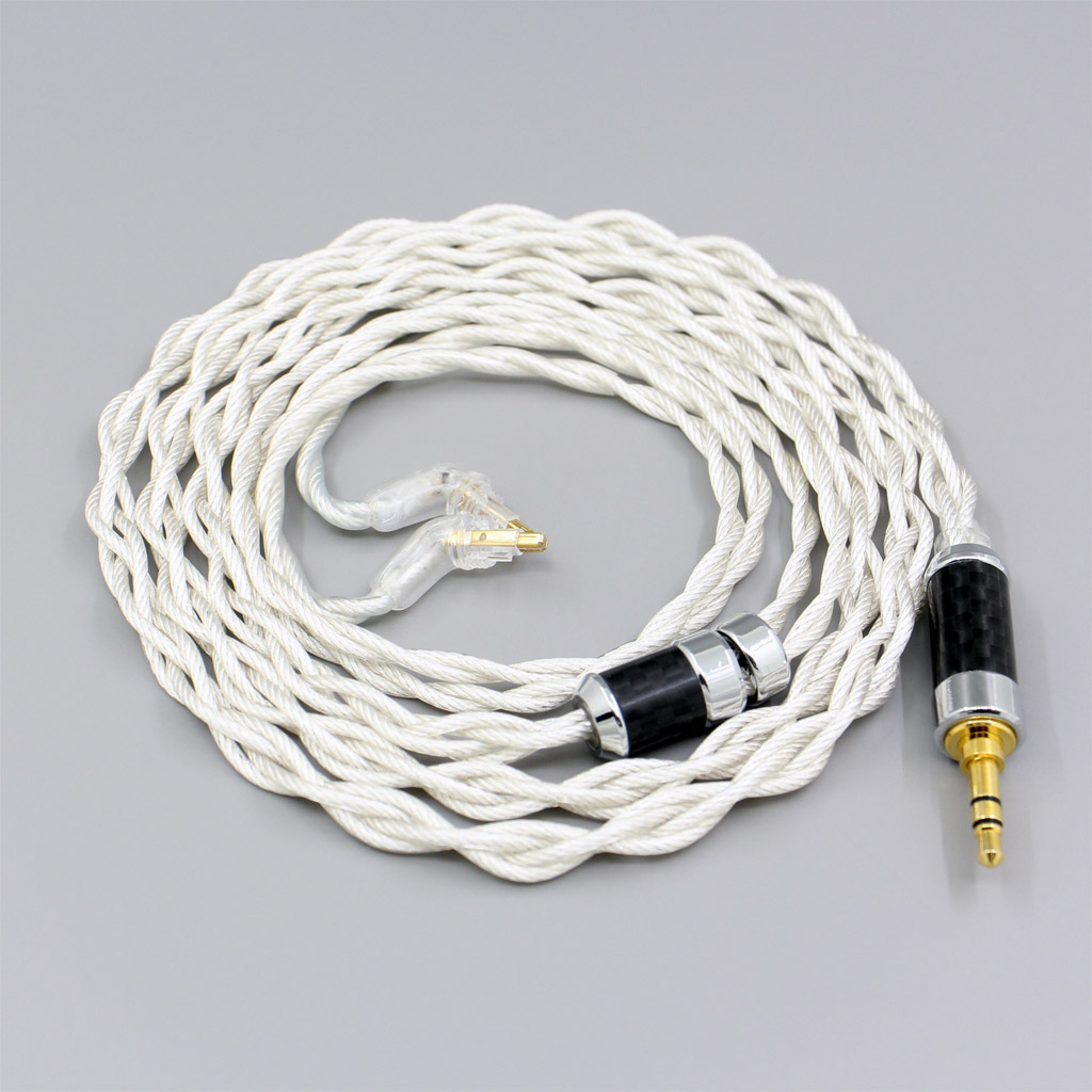 Graphene 7N OCC Silver Plated Coaxial Earphone Cable For Sony MDR-EX1000 MDR-EX600 MDR-EX800 MDR-7550