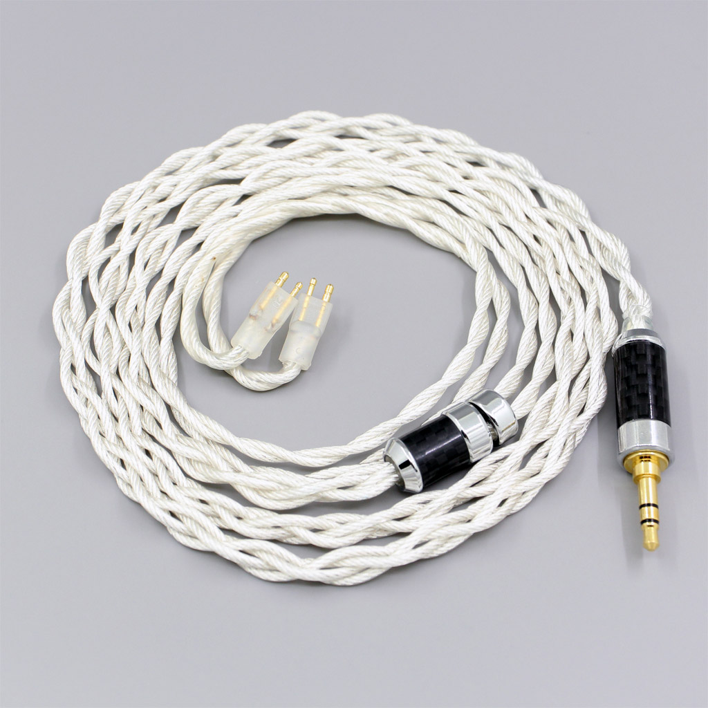 Graphene 7N OCC Silver Plated Coaxial Earphone Cable For Fitear To Go! private c435 mh334 Jaben 111(F111) MH333 22