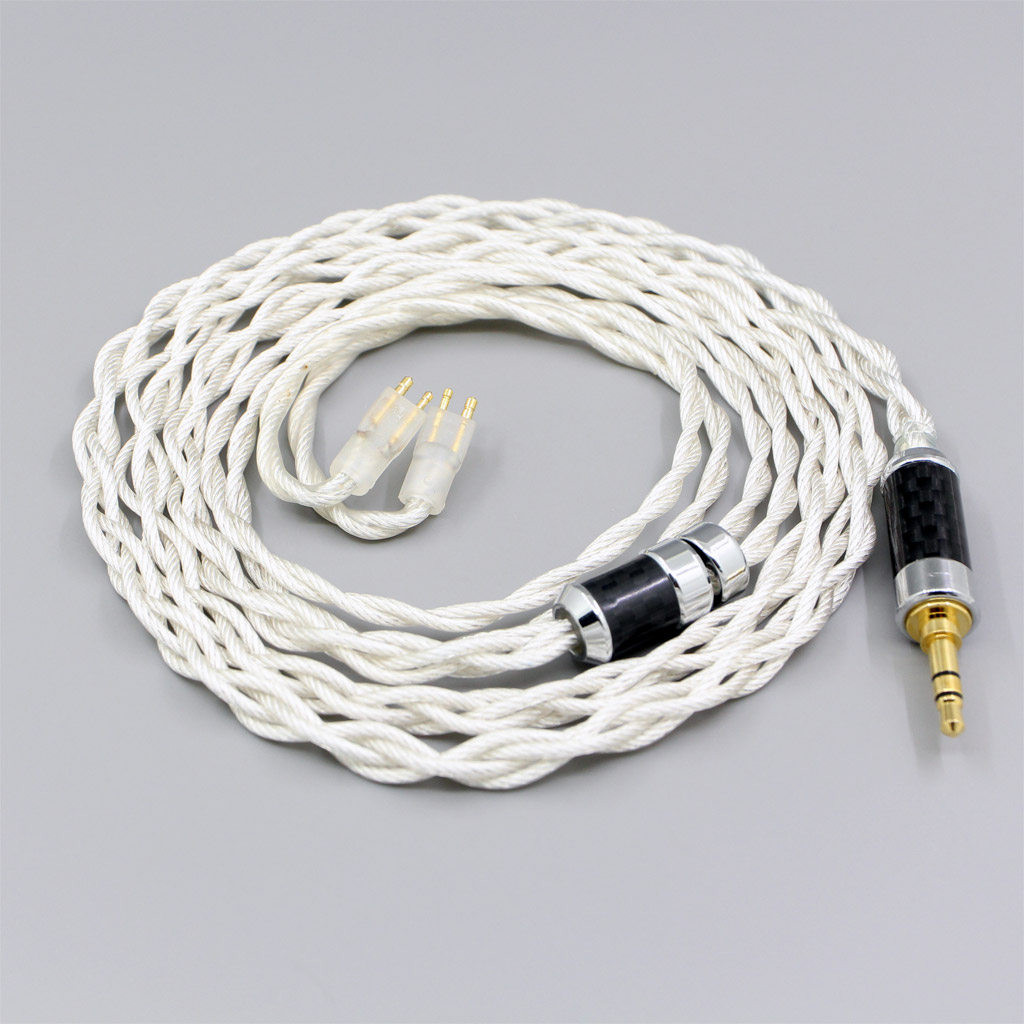 Graphene 7N OCC Silver Plated Coaxial Earphone Cable For Fitear To Go! private c435 mh334 Jaben 111(F111) MH333 22