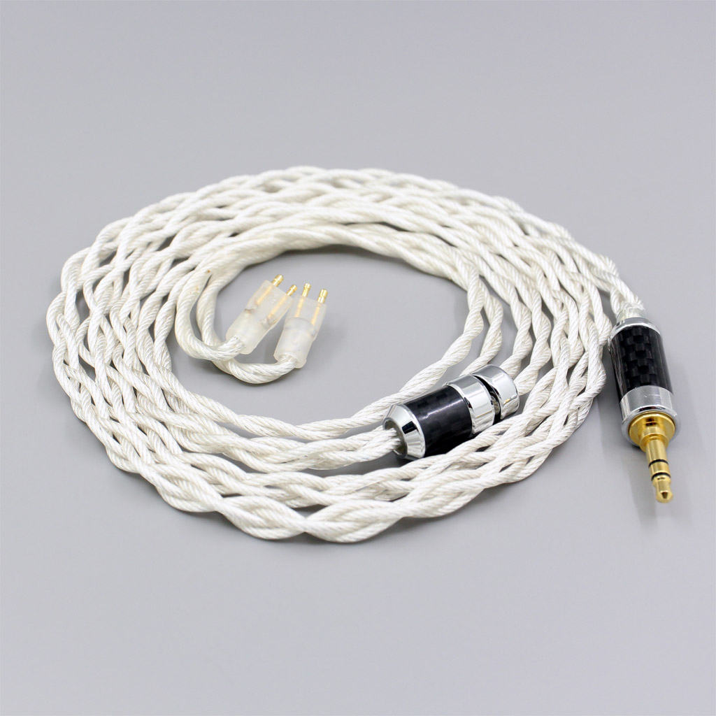 Graphene 7N OCC Silver Plated Coaxial Earphone Cable For Fitear To Go! private c435 mh334 Jaben 111(F111) MH333 22