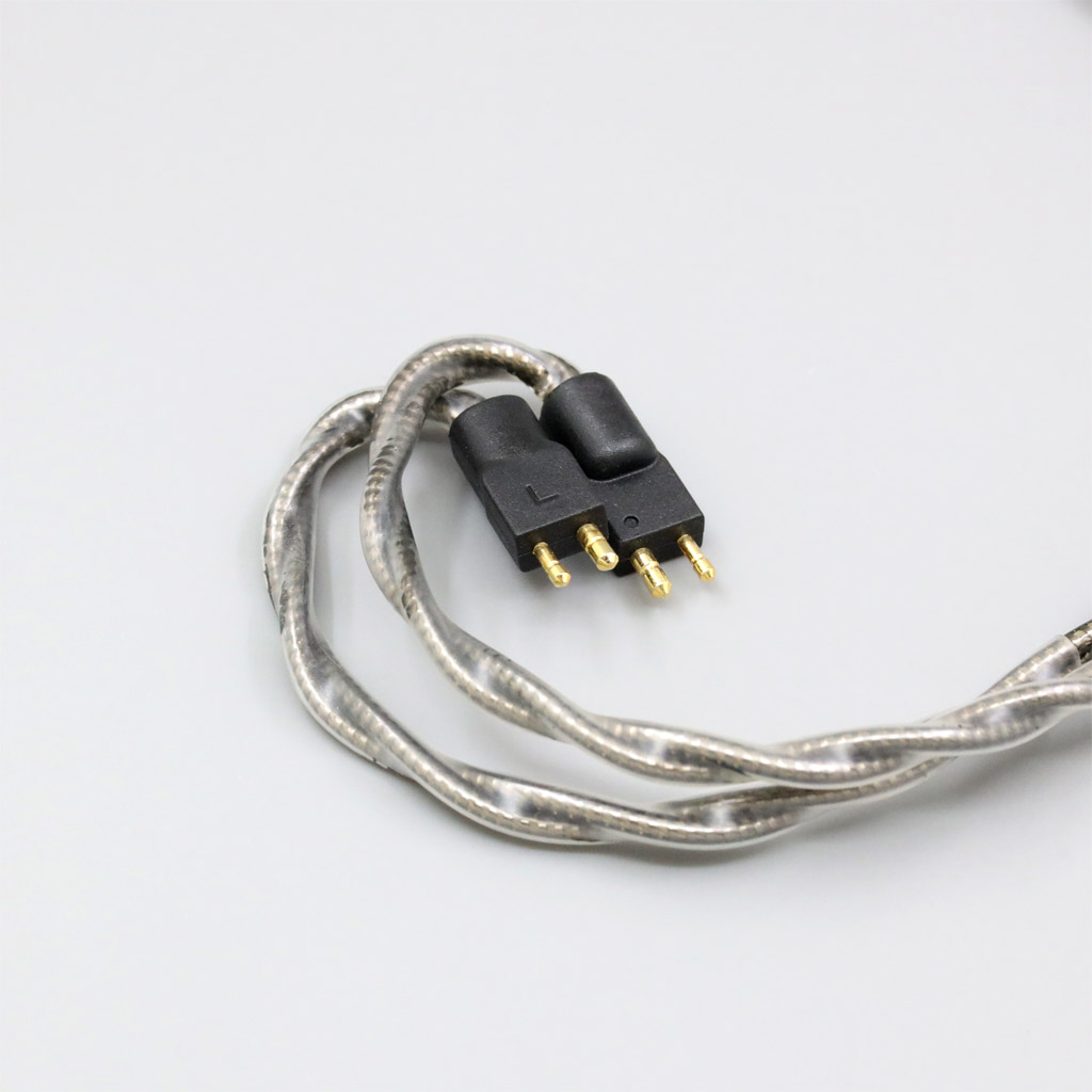 99% Pure Silver Palladium + Graphene Gold Earphone Cable For Fitear To Go! 334 private c435 mh334 Jaben 111(F111) MH333